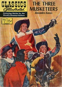 The Three Musketeers comic book from Gilberton Publng