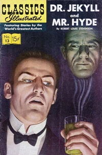 the Dr. Jekyll and Mr. Hyde comic book from Gilberton Publng