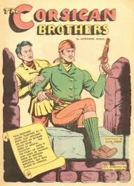 The Corsican Brothers comic book from Gilberton Publng