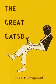 yellow cover for "The Great Gatsby" novel