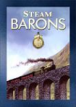 Rails To Riches Steam Barons railroad board game by Martin Wallace from Denmark